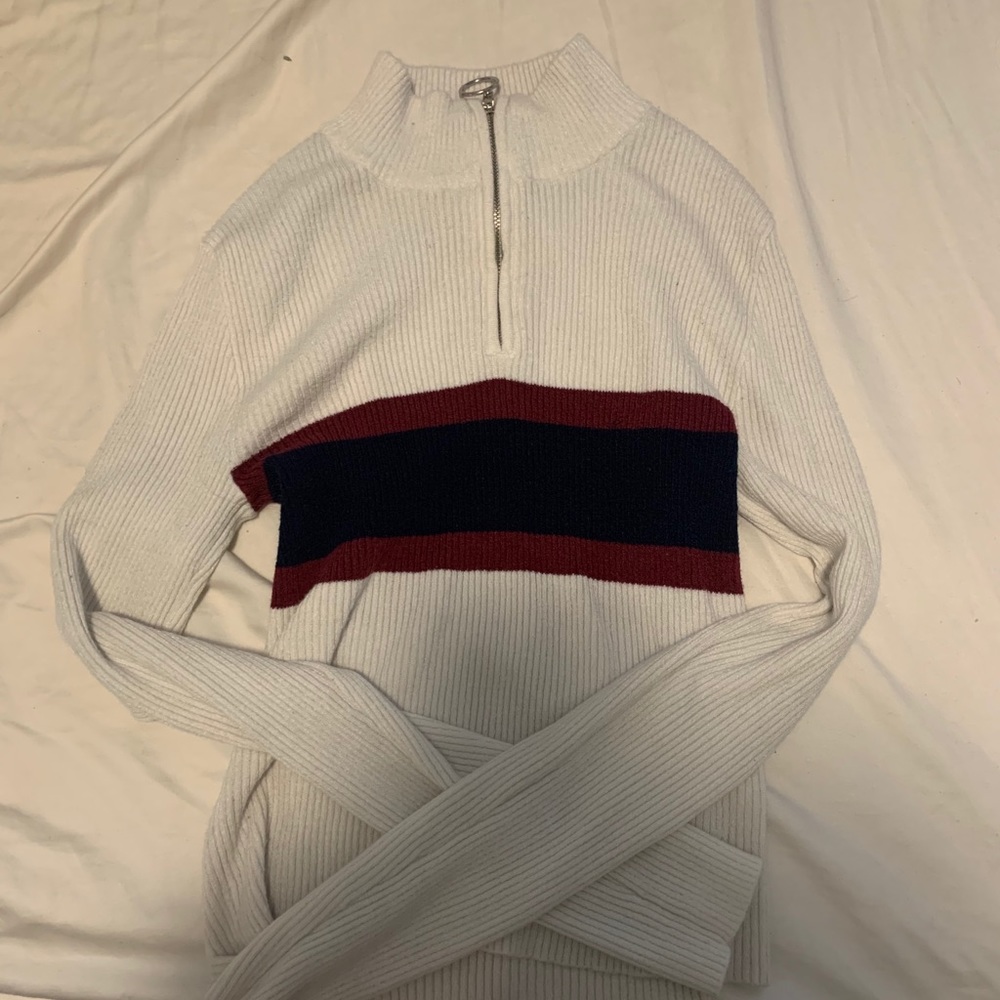 Kendall and Kylie Long Sleeve Mock Neck Top!